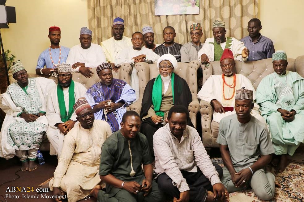 دیدار جمعی از علمای اهل سنت با شیخ ابراهیم زاکزاکی در پایتخت نیجریه + تصاویر
