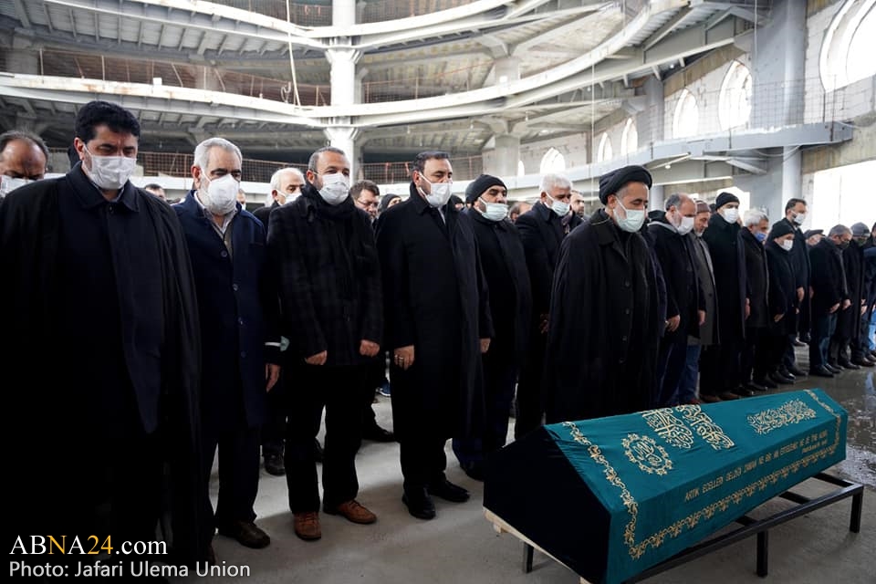 رئیس اتحادیه علمای جعفری ترکیه عزادار شد