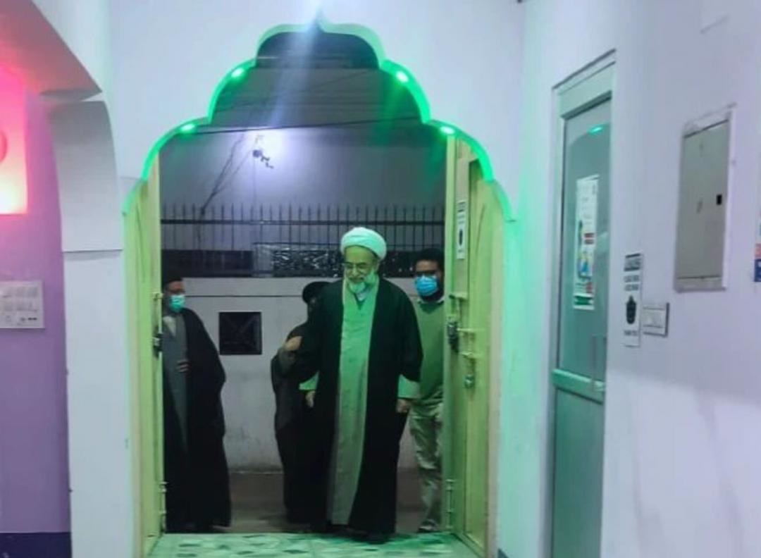 تصاویر/ حضور نماینده ولی فقیه در جامعه الزهرا(س) شهر لکنهو هند