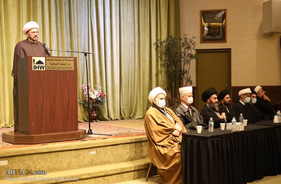 گرامیداشت یاد و خاطره مرحوم آیت الله صافی گلپایگانی در بیت الحکمه در دیربورن میشیگان  