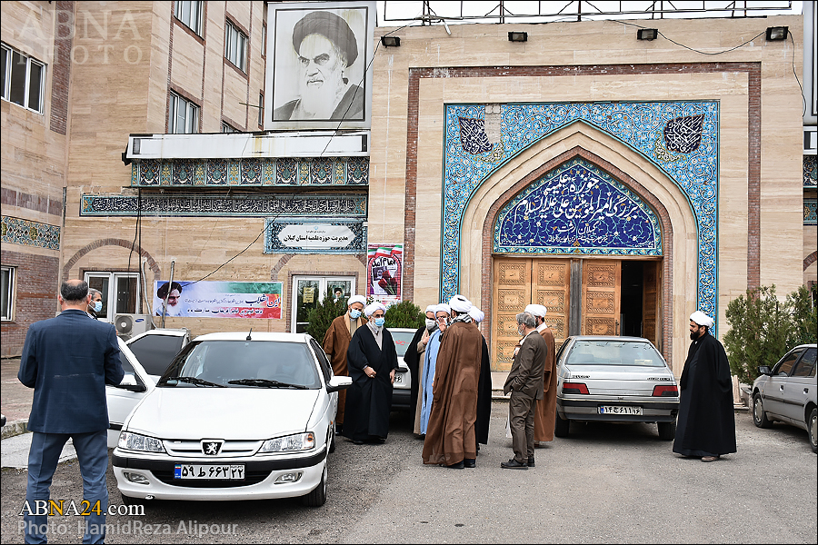 گزارش تصویری/ بازدید آیت‌الله رمضانی از نمایشگاه «طلبه تمدن‌ساز» در رشت