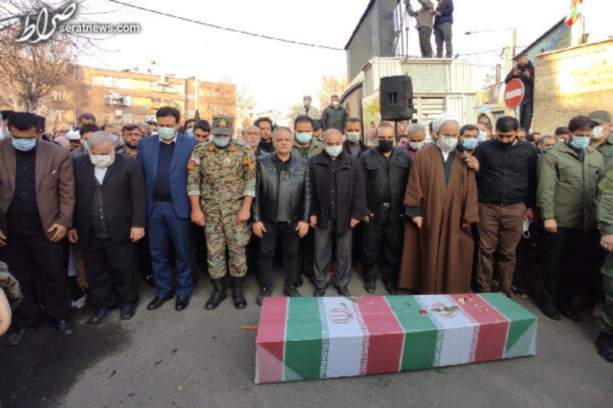 پیکر مطهر «شهید امیرعلی محمدیان» در شهرری تشییع شد
