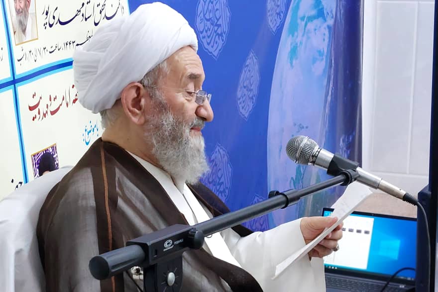 مهدی پور: مرحوم آیت الله صافی گلپایگانی هیچگاه در دفاع از اهل بیت(ع) سست نشد