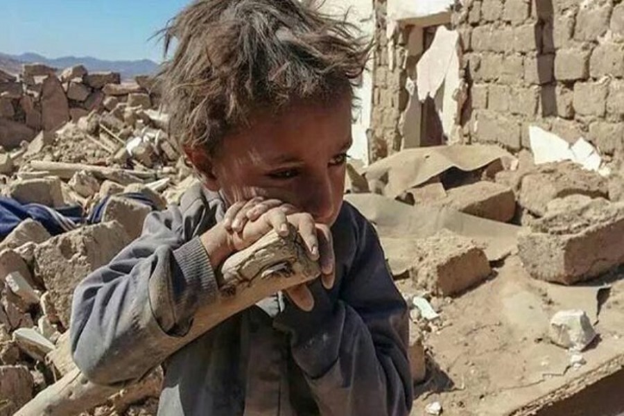 سازمان ملل: حداقل ۱۰ هزار کودک در جنگ یمن کشته شده‌اند
