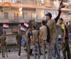 دہشتگردوں کے خلاف شامي فوج کا آپريشن