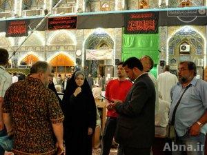 بالصور / وفد من روسيا وأوكرانيا يزور العتبة الحسينية المقدسة
