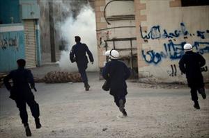 Bahrain Police Fire Tear Gas on F1 Protesters