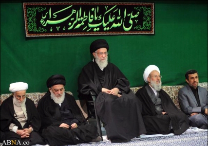 تصویری رپورٹ: ايام فاطميہ کي مجالس سوگواري