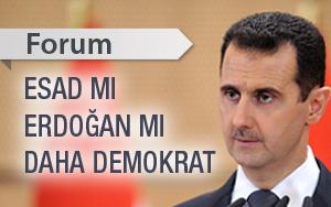 Esad mı Erdoğan mı daha demokrat