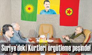 Suriye’deki Kürtleri örgütleme peşinde
