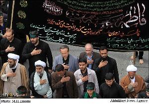 تصویری رپورٹ/ حضرت فاطمہ زہرا (س) کی شہادت کے دن قم میں عزاداری