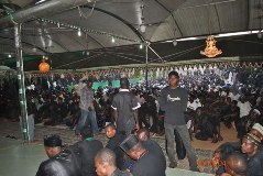 3-day mourning For Hazrat Fatima (A) in Zaria, Africa