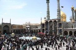 Photos: Hazrat Fatima Mourning Ceremony Held at Hazrat Masoumeh Holy Shrine, Qom