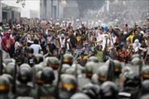 Proteste gegen Wahlergebnis in Venezuela