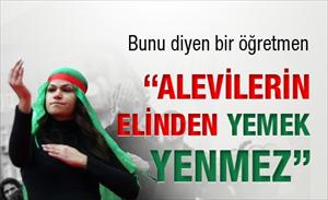 Alevilerin elinden yemek yenmez
