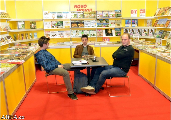 Der erste Tag des 25. Internationalen Buchmesse Sarajevo