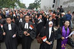 Marching for a more tolerant Indonesia