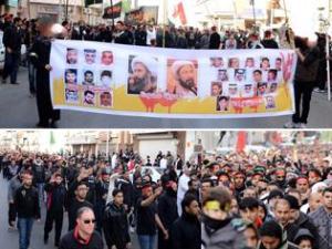 بالصور / المنطقة الشرقية تشهد حراك متواصل مع «آية الله آل نمر» ووقفة إحتجاجية تحت شعار "ياسمينات القطيف"
