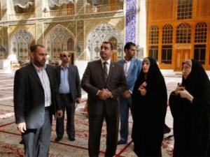 Australian Ambassador 'Lyndall Sachs' : Imam Ali Holy Shrine is Very Beautiful and Spiritual