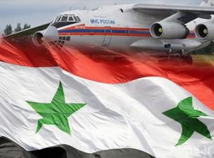 طائرتان روسيتان تتوجهان الى اللاذقية لنقل دفعة جديدة من المساعدات الانسانية للشعب السوري
