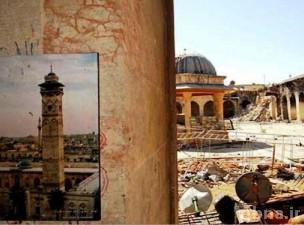 В Сирии разрушен минарет Омейядской мечети