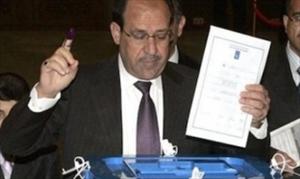 Irak seçimlerinin galibi Maliki