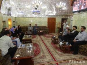 فريق طبي من منظمة "أطباء بلا حدود" يزور العتبة العلوية المقدسة
