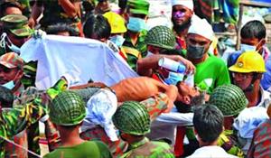 ধ্বংসস্তূপে প্রাণের স্পন্দন