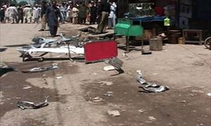 این اے 46،سے آزاد امیدوار کے دفترمیں دھماکا،3افرادجاں بحق   	
