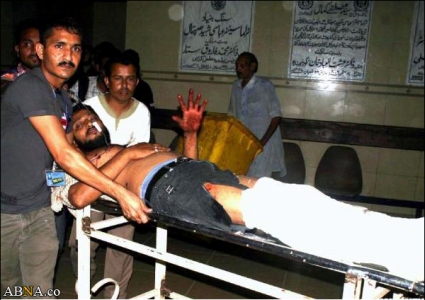تصویری رپورٹ: کراچی میں طالبان دہشت گردوں کا خونی کھیل جاری ہے