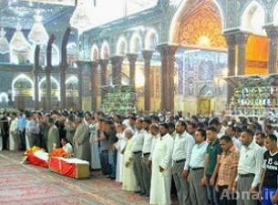 كربلاء تشيع جنديين اعدما مع ثلاثة آخرين في الانبار