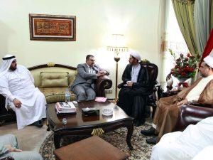 «السهيل» يبحث مع عدد من قادة جمعية"الوفاق" البحرينية الاوضاع السياسية في البلدين