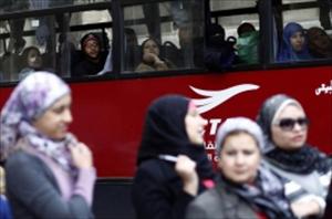 «Женские» автобусы в Египте