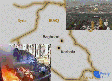 Karbala bombing casualties hit 13 persons