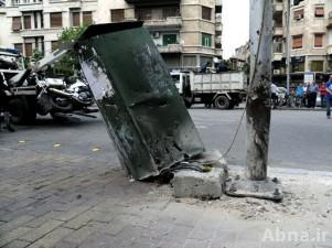 استشهاد أربعة مواطنين وإصابة آخرين جراء انفجار عبوات ناسفة زرعها إرهابيون في دمشق