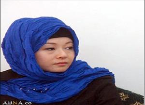 Јапонијалы ханым, Ајәтуллаһ Мусәвинин гаршысында Шиә мәзһәбини гәбул етди + Фото