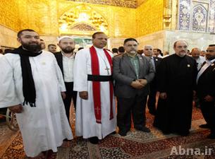 اكثر من 100 شخصية عربية وأجنبية تزور العَتبة الحُسينية المُقدَّسة