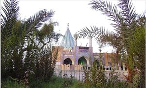 ایران میں جعفر طیار کے بیٹے کے مرقد کی تصویر