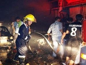 مقتل واصابة 26 شخصا بانفجارين في بغداد
