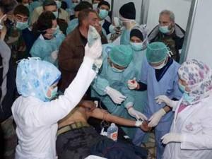 Teröristler Suriye'de Sarin gazı kullandı