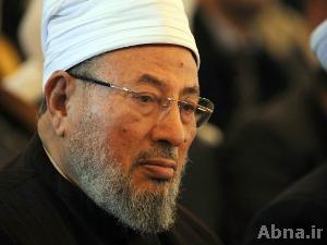 القرضاوي يتدخل في الشأن الفلسطيني ويدعو امريكا الى ضرب سوريا