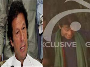 لاہور: عمران خان زخمی   	