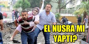 Patlamanın faili El Nusra mı?