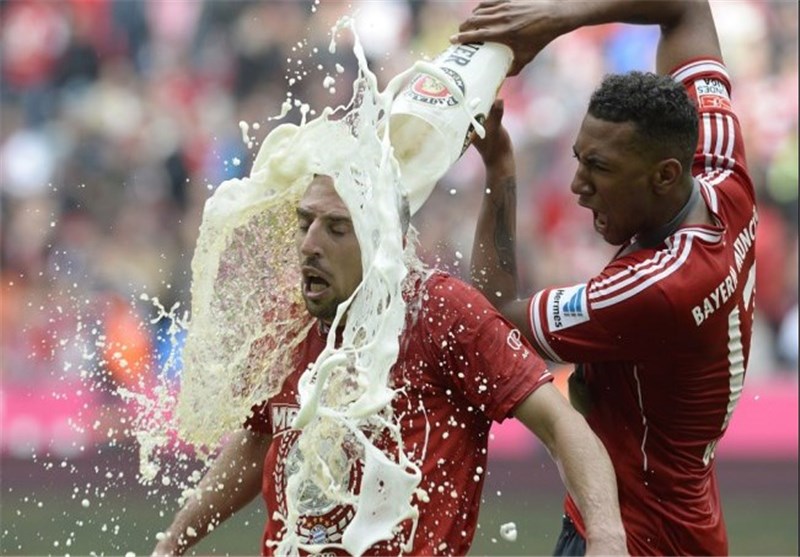 Disiram Bir, Franck Ribery Marah Besar