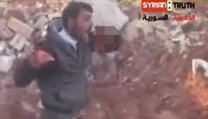 “Rebelde Sirio Arranca el Corazón de un Soldado del Ejército y lo Muerde”: Video