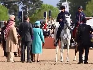 Bahraini activist disrupts UK Royal Horse Show