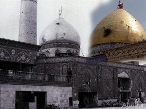 بالصور / اعتداءات النظام البعثي المقبور على حرم الإمام الحسين (ع) وأخيه العباس (ع) عام 1991م