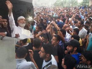 بالصور / إفراج مؤقت عن الأستاذ «عبدالوهاب حسين» للمشاركة في تشيع وعزاء والدته
