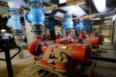 Imam Hussein shrine establishes the biggest air-condition system in Iraq & the whole the Middle East