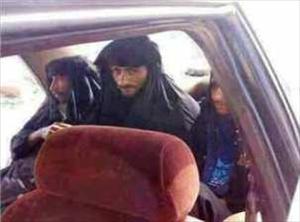زنانہ لباس پہن کر دھشتگرد بھاگ رہے ہیں